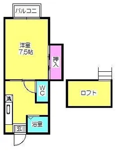 アートイン スイートハウス【1階】の間取り