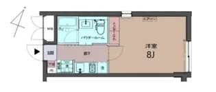CREAL渋谷笹塚【3階】の間取り