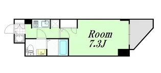 スワンズシティ大手前ソレイユ【3階】の間取り