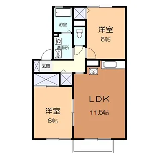 CASA21【1階】の間取り