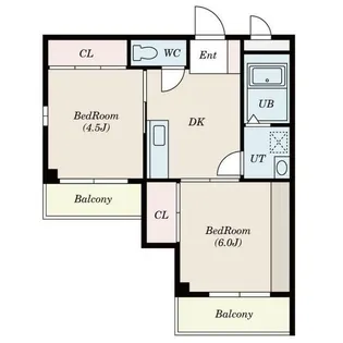 東京都杉並区高円寺南5【マンション】の間取り