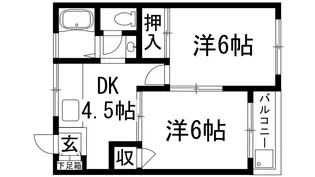 GRANPIA_COURT桜ガ丘【1階】の間取り