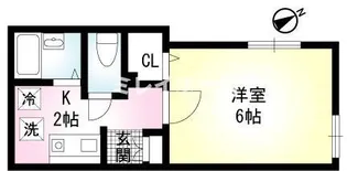 MODULOR馬込【1階】の間取り