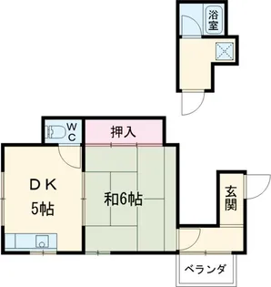 白菊荘【2階】の間取り