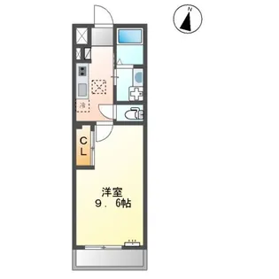 ヴィラ ソレイユ A【2階】の間取り