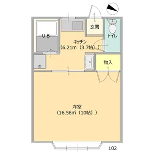 富岡アークヒルズ【1階】の間取り