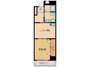 クロード・サン【3階】の間取り