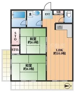 リバーサイド新高島平【6階】の間取り