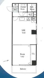 秀和豊玉レジデンス【1階】の間取り