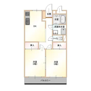 フェリオ昭和【1階】の間取り