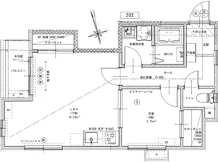 ココメゾン【2階】の間取り