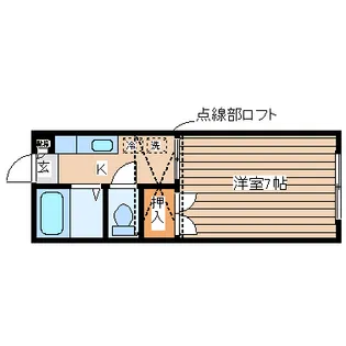 ブルージェント国見【1階】の間取り