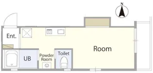 シャローム大宮【1階】の間取り