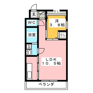 プライムステージ【2階】の間取り