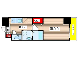 リシュドール鶴舞公園【14階】の間取り