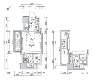 リヴシティ横濱関内【3階】の間取り