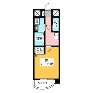 サニーヒル大曽根【3階】の間取り