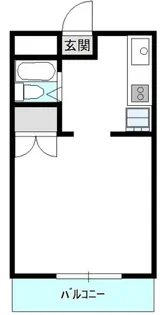 コーポグリーン-飛田給2丁目-【1階】の間取り
