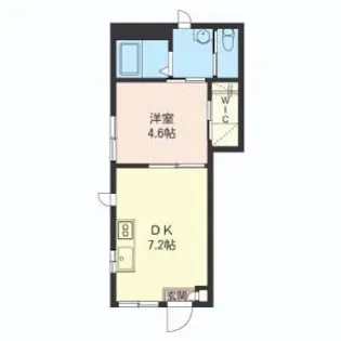 サザンカ【1階】の間取り