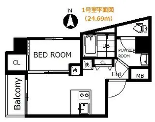 パシオネンテ【6階】の間取り