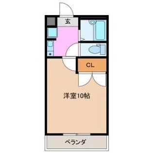 サンライズ【2階】の間取り