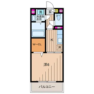 モア ヴェレーナ【3階】の間取り