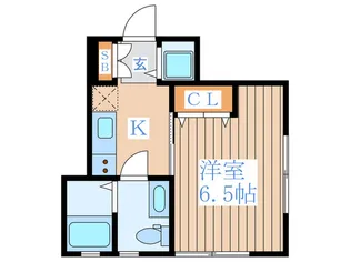 ラーク阿佐谷【1階】の間取り