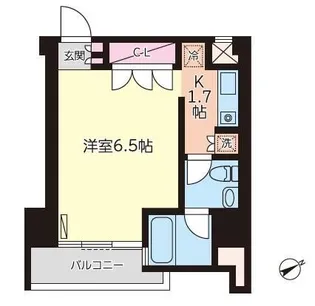 アッパルタメントベラヴィスタ【7階】の間取り