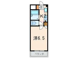 パレユ-ト阪急六甲【2階】の間取り