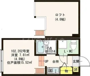 ファーストハイム【1階】の間取り