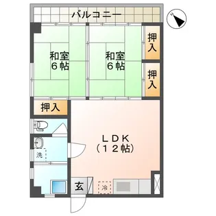 野口ビル【4階】の間取り