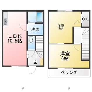 プローグ【2階】の間取り