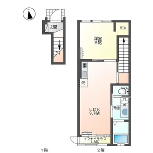 パーチェ【2階】の間取り