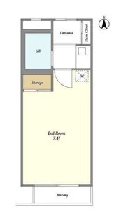 ウィルテラス西池袋【2階】の間取り