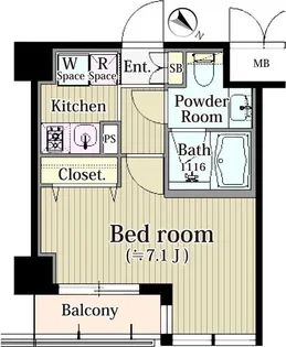 アットホームレジデンス【5階】の間取り