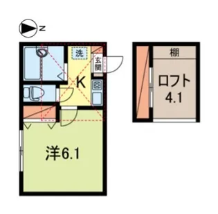 エクセルフォルム新高円寺【2階】の間取り