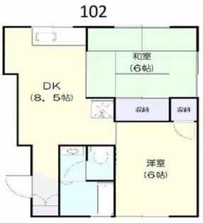 アネックスオハラ【2階】の間取り