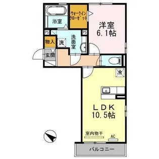 フォレストヒルズ【2階】の間取り