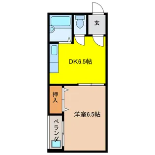 マウンティンやかたII【2階】の間取り
