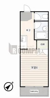 サープラスワンサンシャイン【2階】の間取り