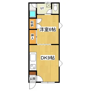 ハイツRi【2階】の間取り