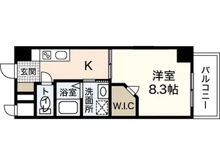 Gratitude nakatani【4階】の間取り