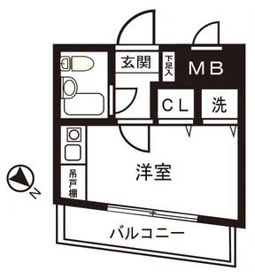 THEリアライズ【2階】の間取り