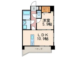 プレステージレジデンス黒崎【3階】の間取り