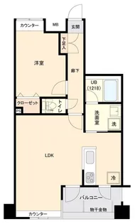 ドゥーエ妙典【2階】の間取り