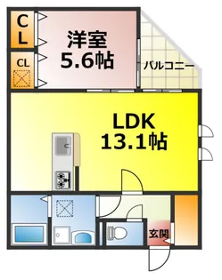 Jouer La Aile(ジュールラエール)【1階】の間取り