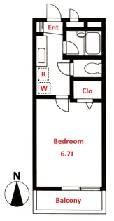 コスギソニア【3階】の間取り