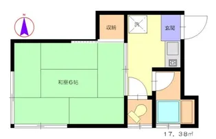 吉己荘【2階】の間取り