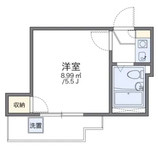 レオパレスさがみ野第8【2階】の間取り