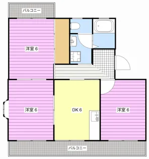 アルテハイムK【1階】の間取り